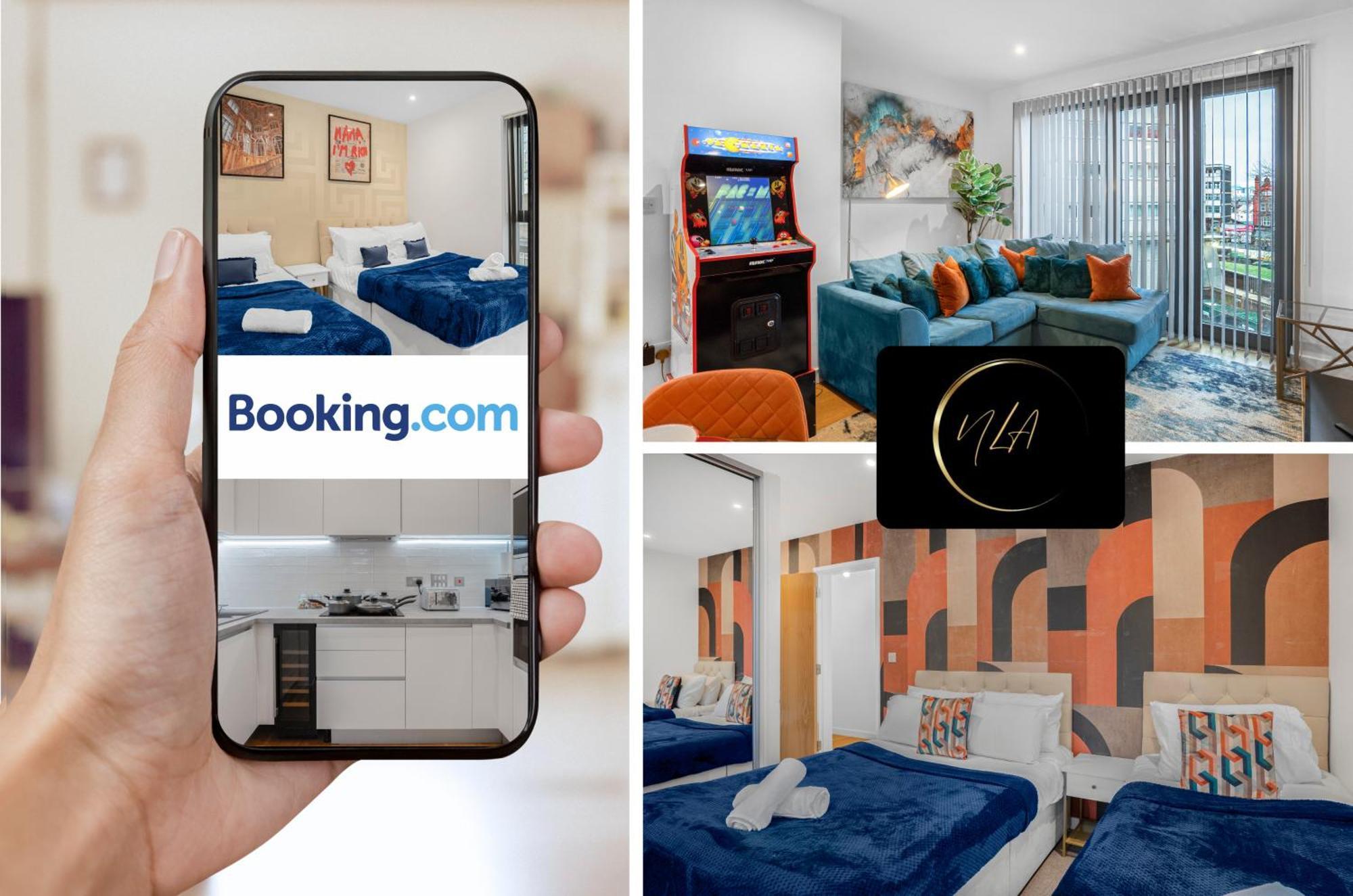 City Centre Apartment With Free Parking, 2 Bathrooms, Netflix And Wifi - Suitable For Contractors And Families - By Noor Luxury Accommodations Birmingham Esterno foto